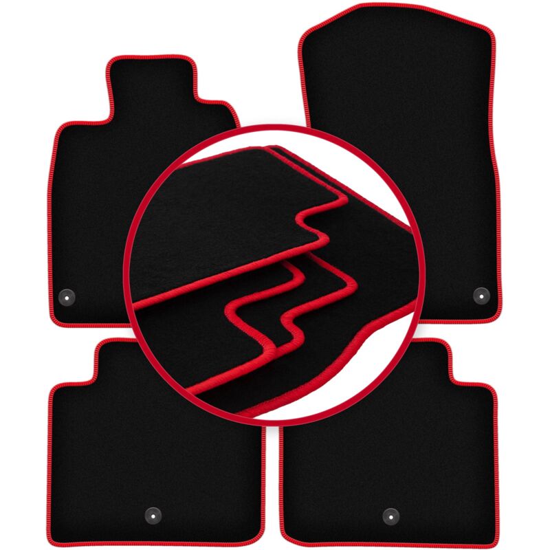 foto del prodotto tappetini auto carlux red per lexus gs iii berlina 2005 2012 