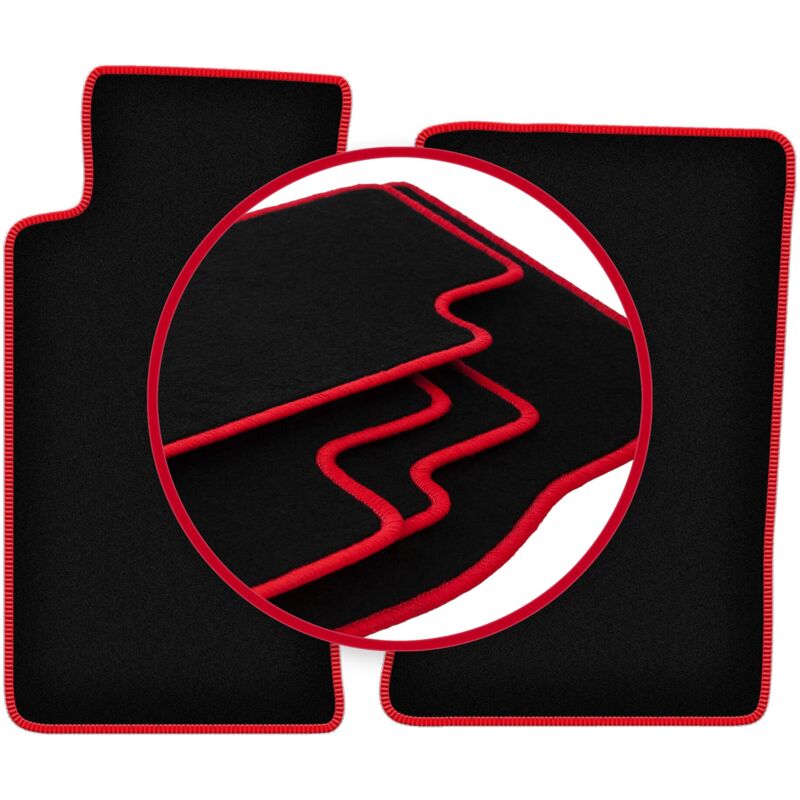 immagine 0 del prodotto tappetini auto carlux red per mazda mx 5 ii nb decappottabile 1998 2005 