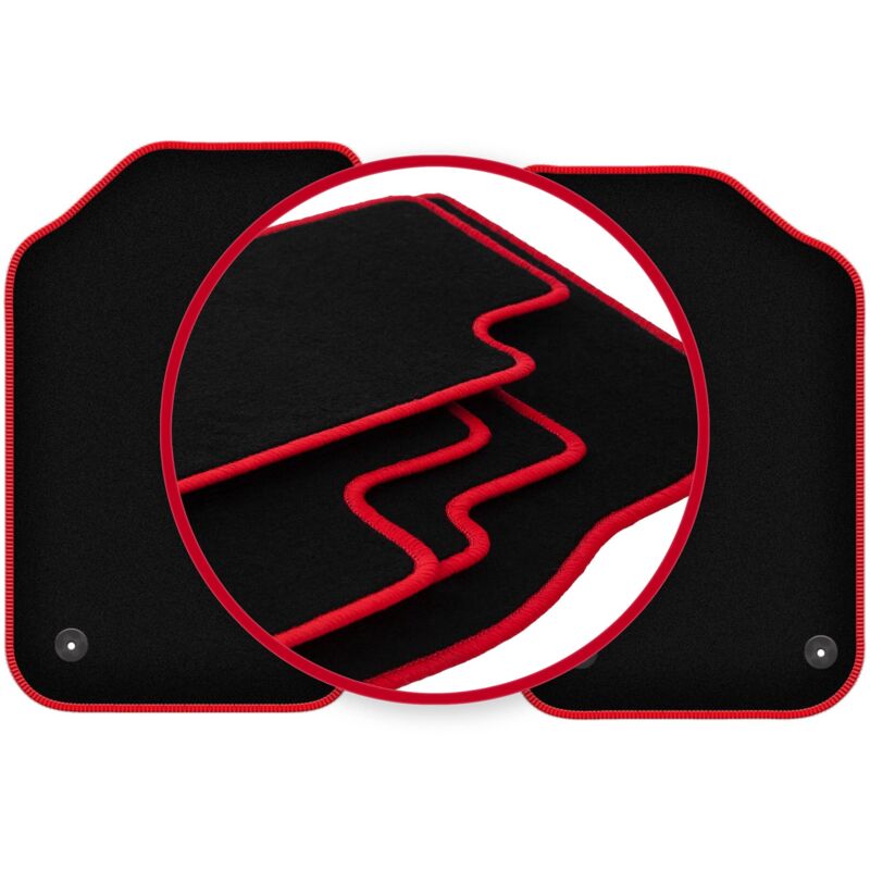 foto del prodotto tappetini auto carlux red per mg f tf coup , cabrio 2007 2011 