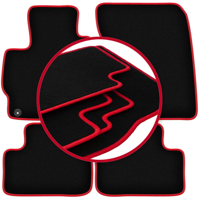 foto del prodotto tappetini auto carlux red per mitsubishi asx ii crossover 2020 