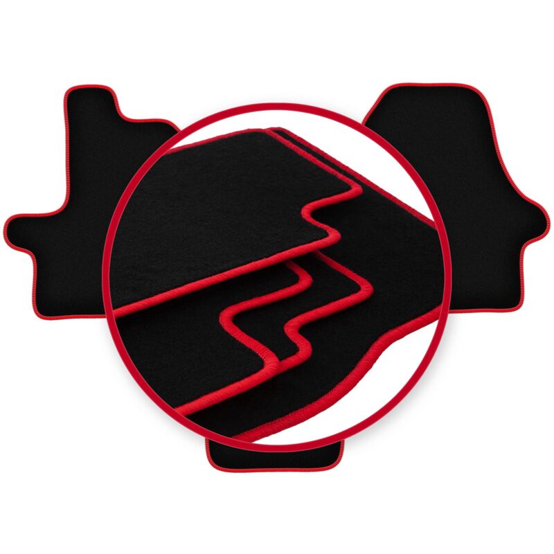 foto del prodotto tappetini auto carlux red per peugeot boxer iii furgone 2014 