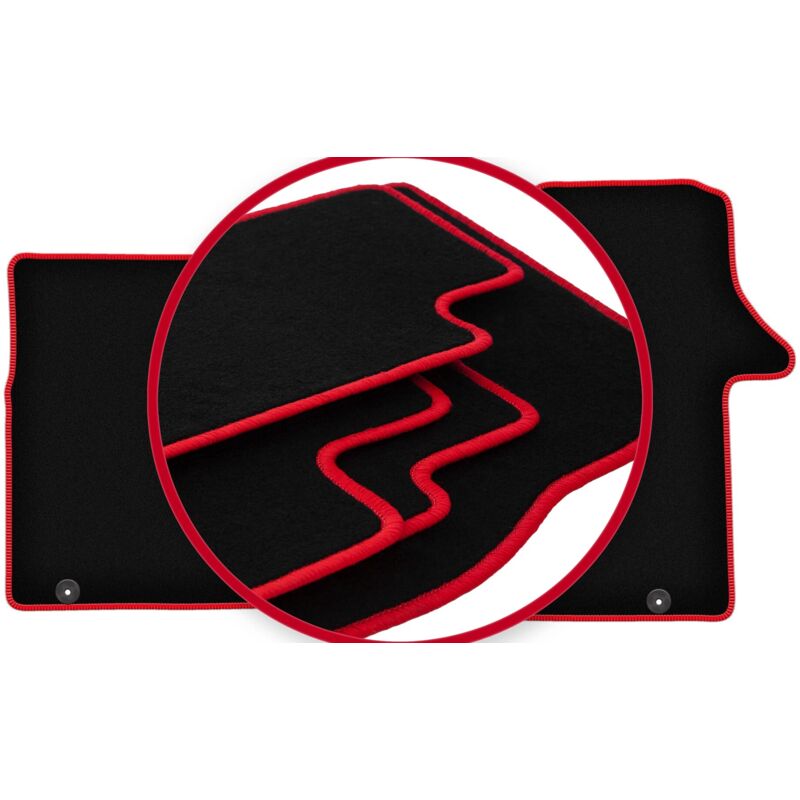 foto del prodotto tappetini auto carlux red per renault trafic iii furgone 2014 