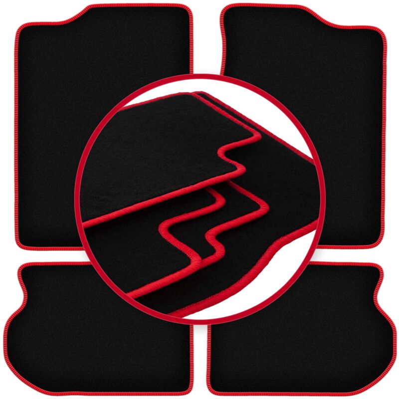 foto del prodotto tappetini auto carlux red per suzuki vitara i fuoristrada 1988 1997 