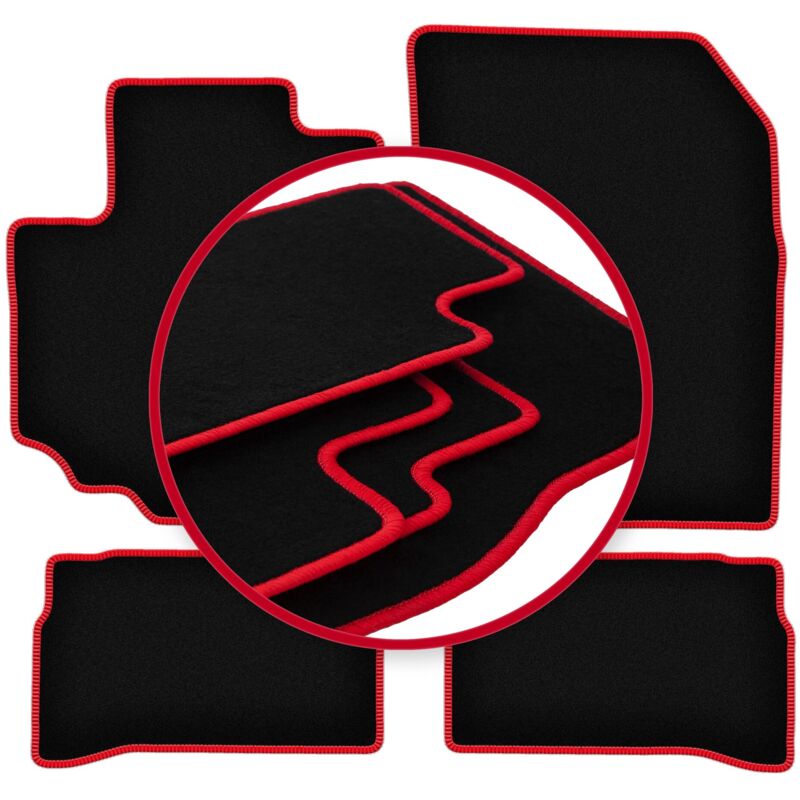 foto del prodotto tappetini auto carlux red per suzuki vitara iii crossover 2015 
