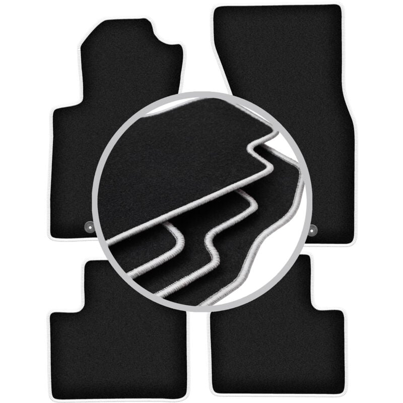 foto del prodotto tappetini auto carlux silver per audi a8 d2 berlina 1994 2002 