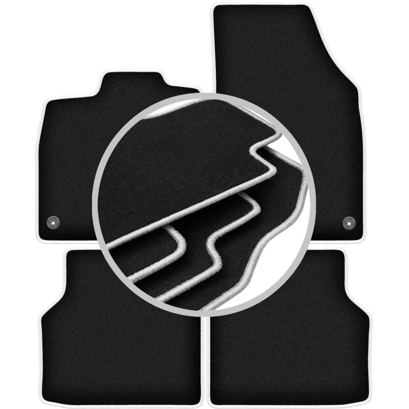 foto del prodotto tappetini auto carlux silver per audi q4 e tron 2021 2022 
