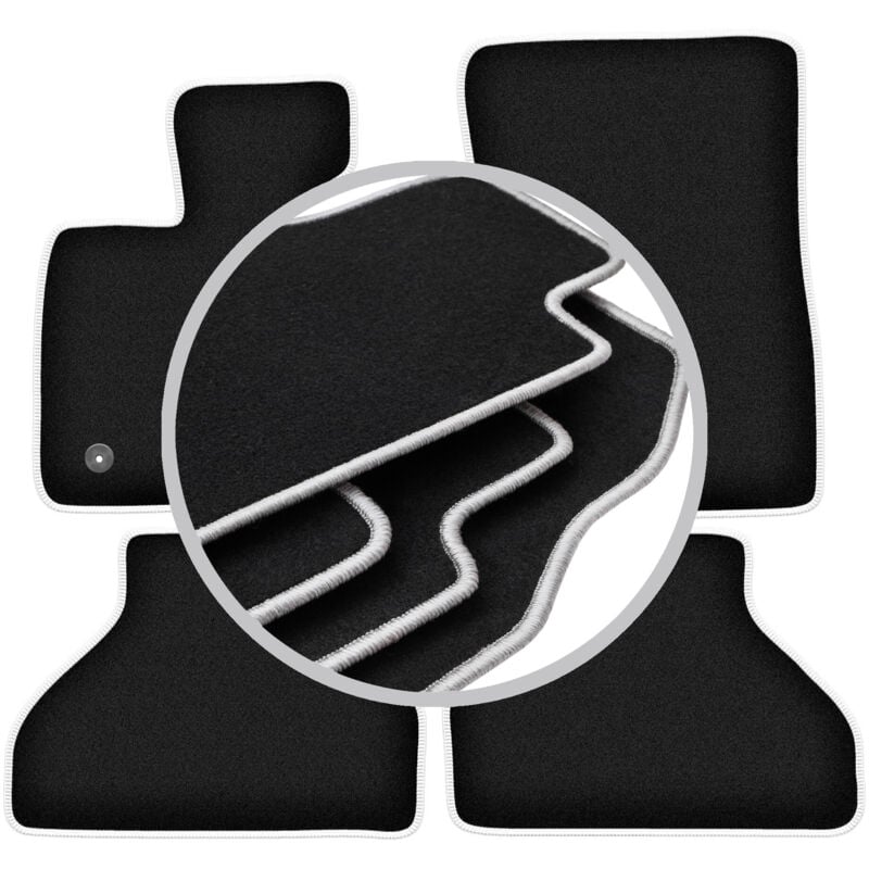 foto del prodotto tappetini auto carlux silver per bmw x5 e70 suv 2006 2013 