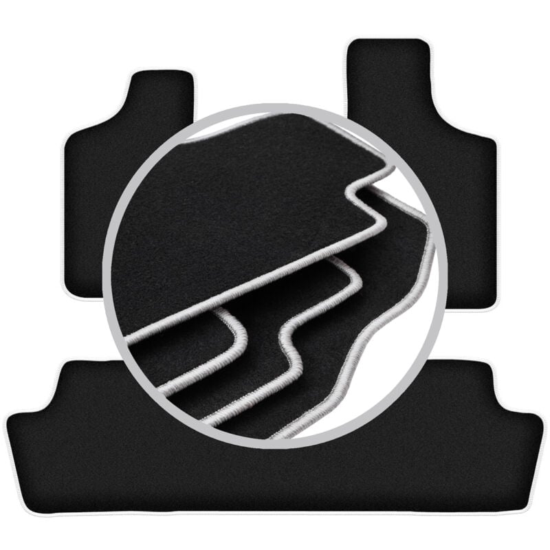 foto del prodotto tappetini auto carlux silver per chrysler grand voyager iii minivan 2000 2008 