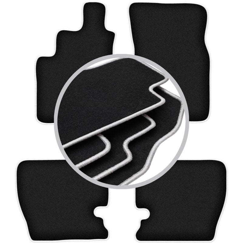 foto del prodotto tappetini auto carlux-silver per: daewoo musso suv (1993-2005)