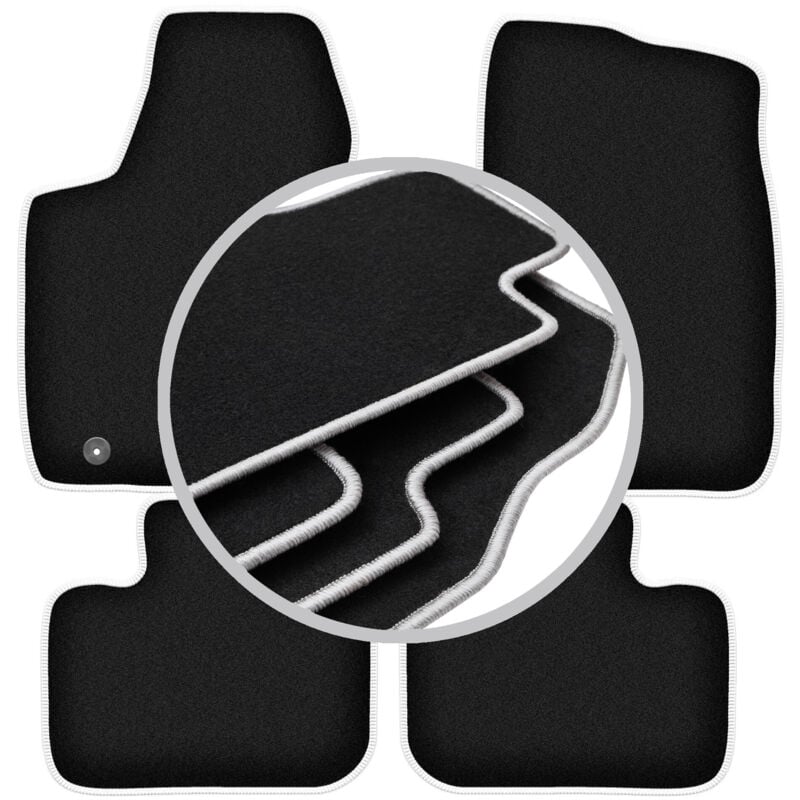 foto del prodotto tappetini auto carlux silver per dodge charger ld coup 2011 2020 
