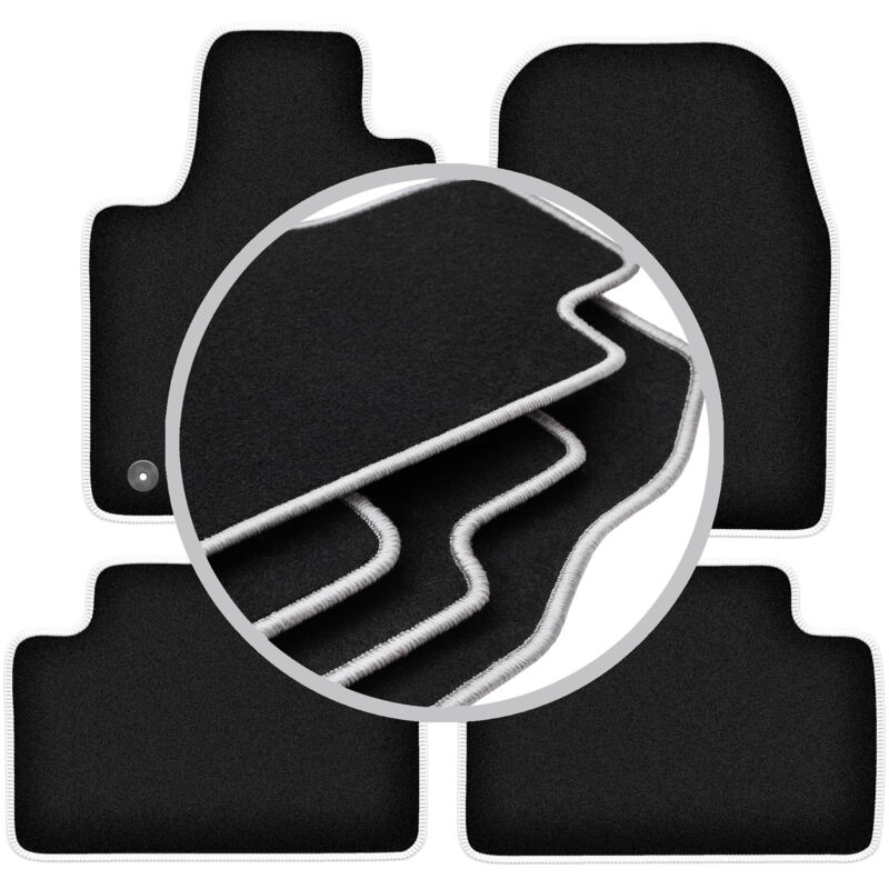 foto del prodotto tappetini auto carlux silver per dodge durango iii off road 2010 