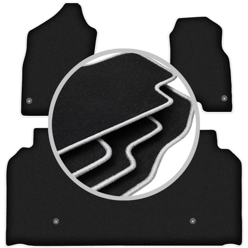 foto del prodotto tappetini auto carlux silver per dodge ram 1500 lungo 2019 