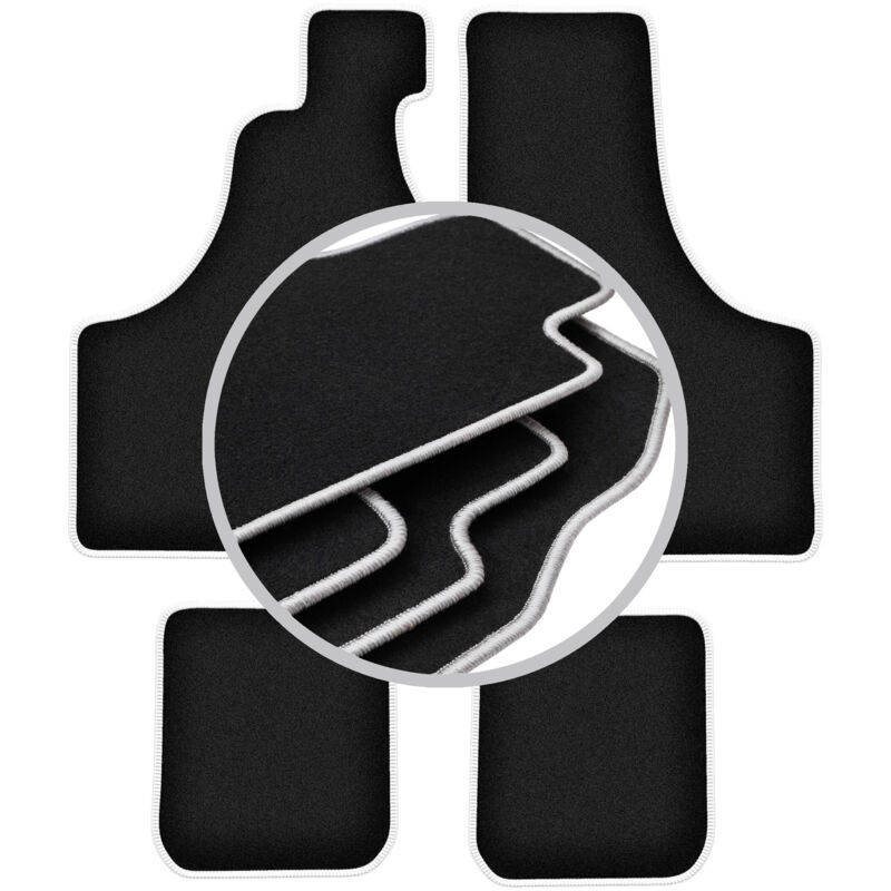 foto del prodotto tappetini auto carlux silver per fiat 126p n a 1973 2001 