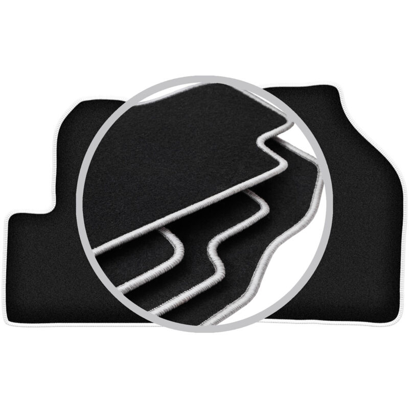 foto del prodotto tappetini auto carlux silver per ford connect kombivan 2003 2012 
