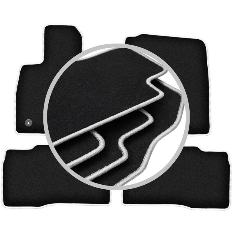 foto del prodotto tappetini auto carlux silver per ford explorer mk6 su625 suv 2020 