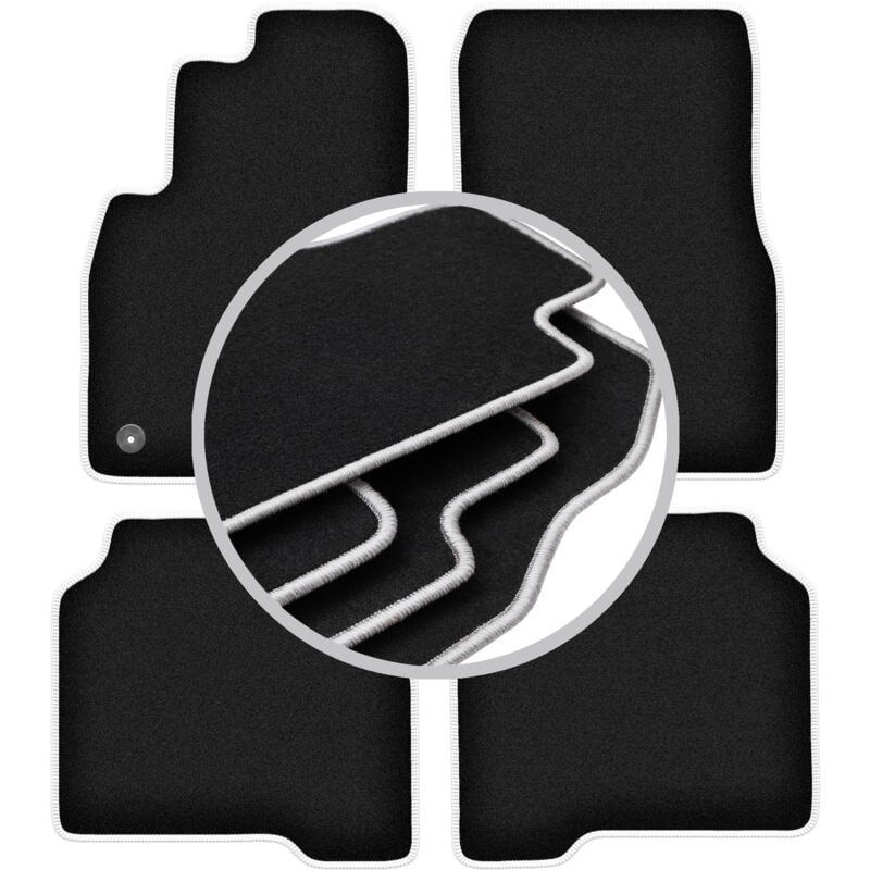 foto del prodotto tappetini auto carlux silver per hyundai terracan suv 2001 2006 