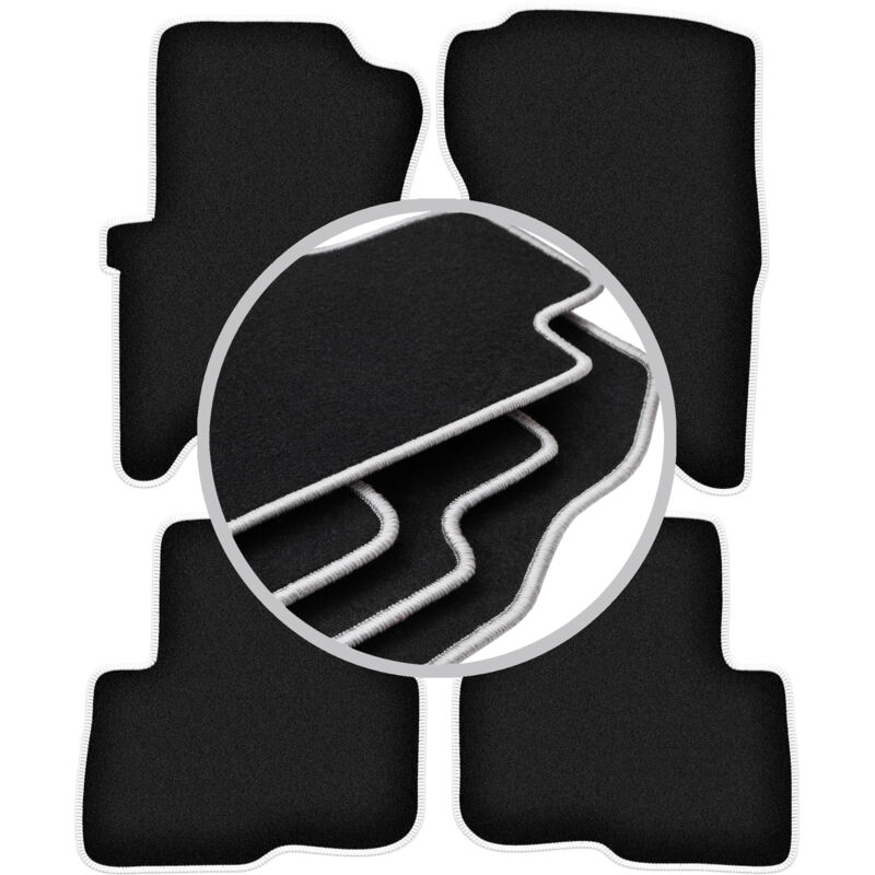 foto del prodotto tappetini auto carlux silver per land rover discovery iii suv 2004 2011 