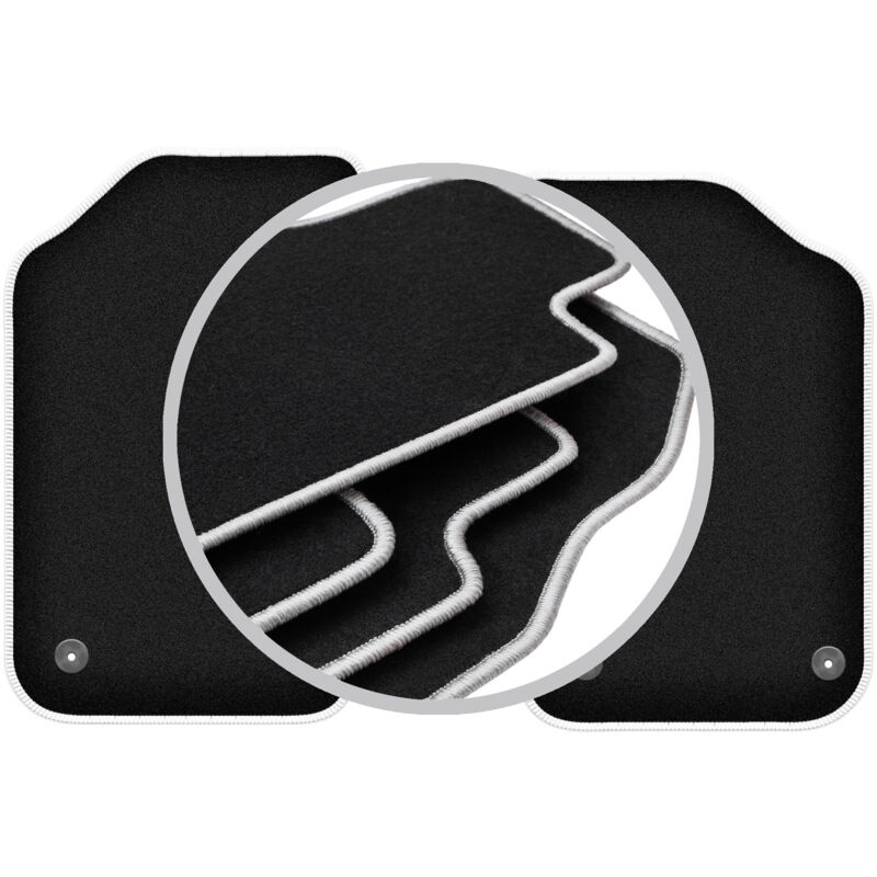 foto del prodotto tappetini auto carlux silver per mg f tf coup , cabrio 2007 2011 