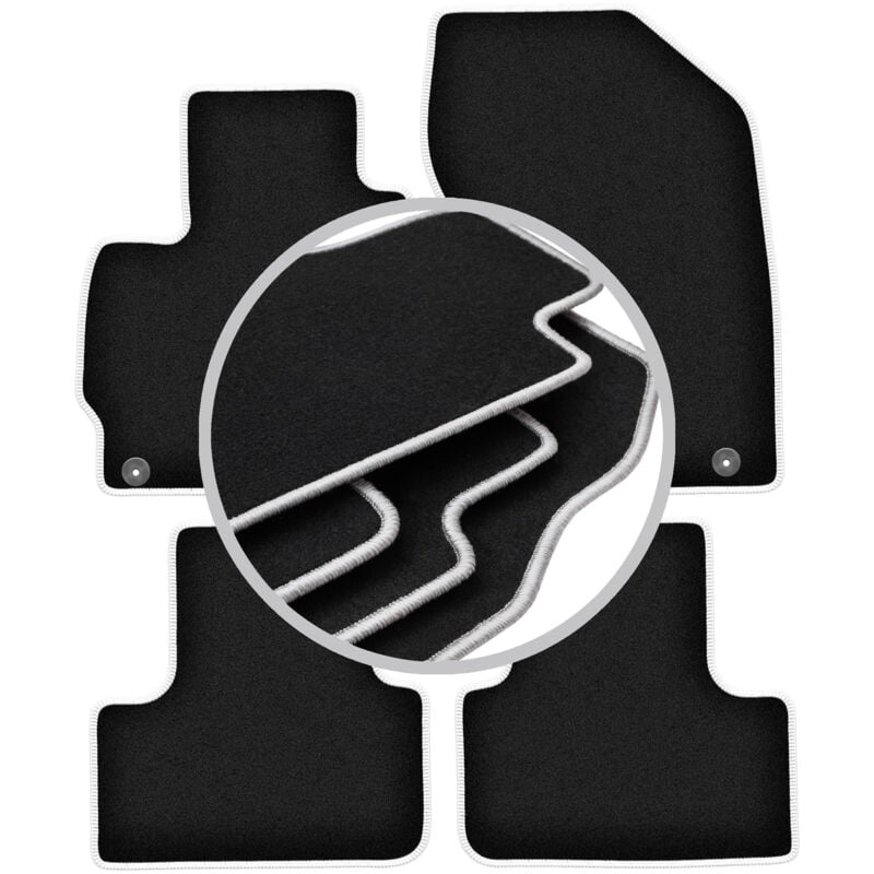foto del prodotto tappetini auto carlux silver per mitsubishi asx crossover 2010 2019 