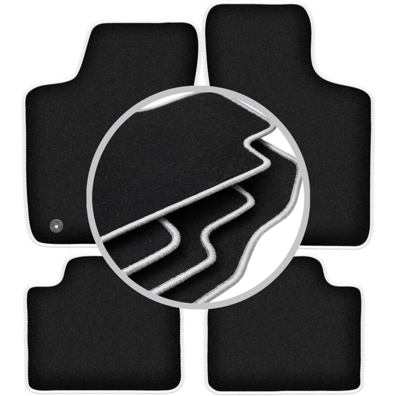 foto del prodotto tappetini auto carlux-silver per: opel corsa b hatchback (1993-2001)