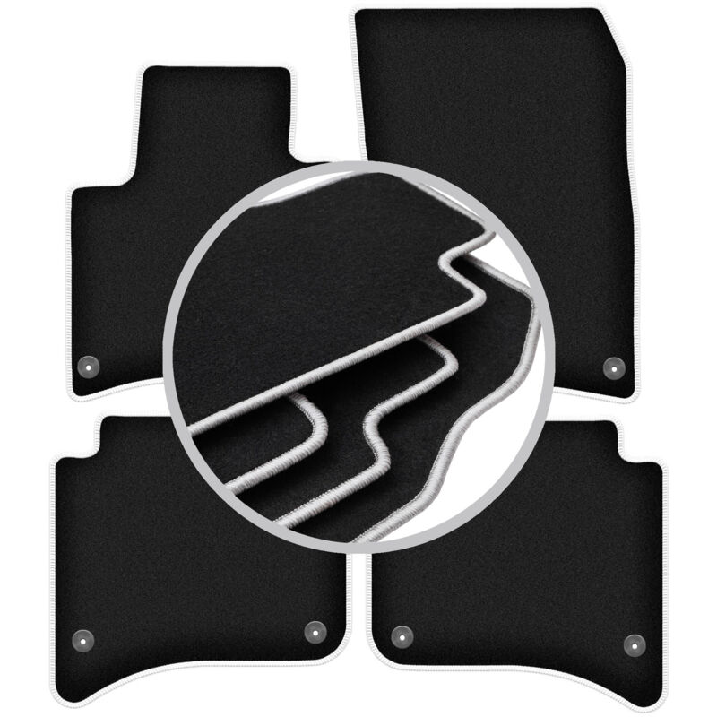 foto del prodotto tappetini auto carlux silver per porsche cayenne ii suv 2010 