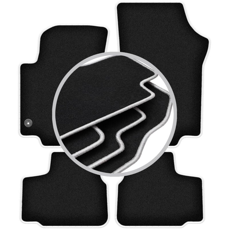 foto del prodotto tappetini auto carlux silver per seat mii hatchback 2011 