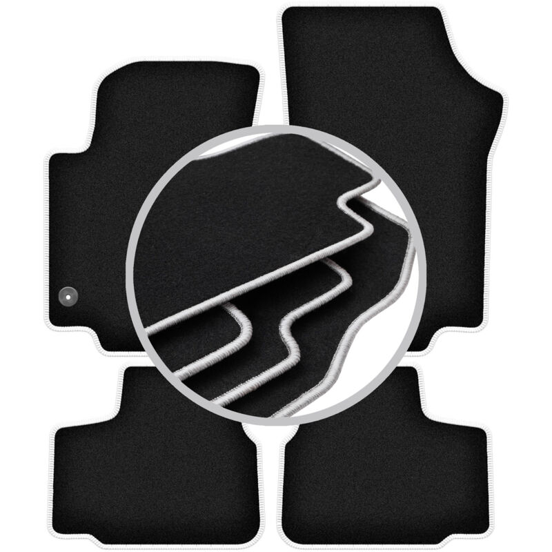 foto del prodotto tappetini auto carlux silver per skoda citigo hatchback 2011 