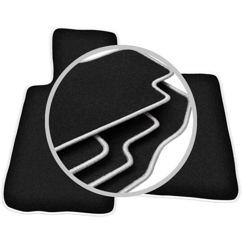 foto del prodotto tappetini auto carlux silver per smart roadster roadster 2002 2005 