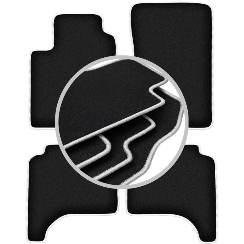 foto del prodotto tappetini auto carlux silver per suzuki grand vitara i suv 1998 2005 