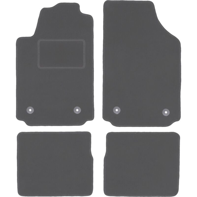foto del prodotto tappetini auto grafite per audi a2 hatchback 2000 2005 