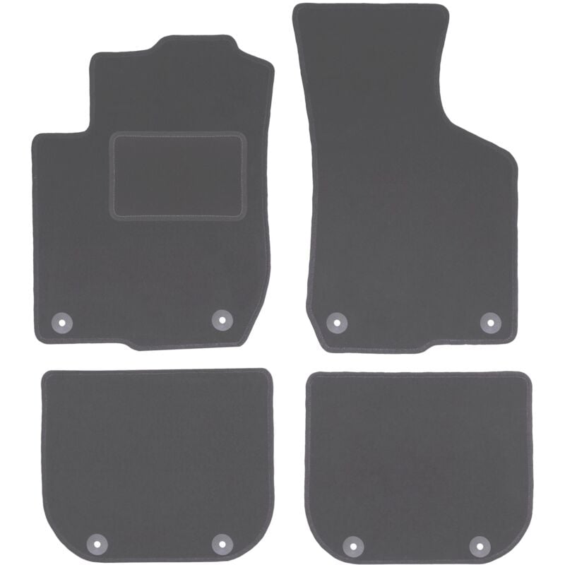 foto del prodotto tappetini auto grafite per audi a3 8l hatchback 1996 2001 