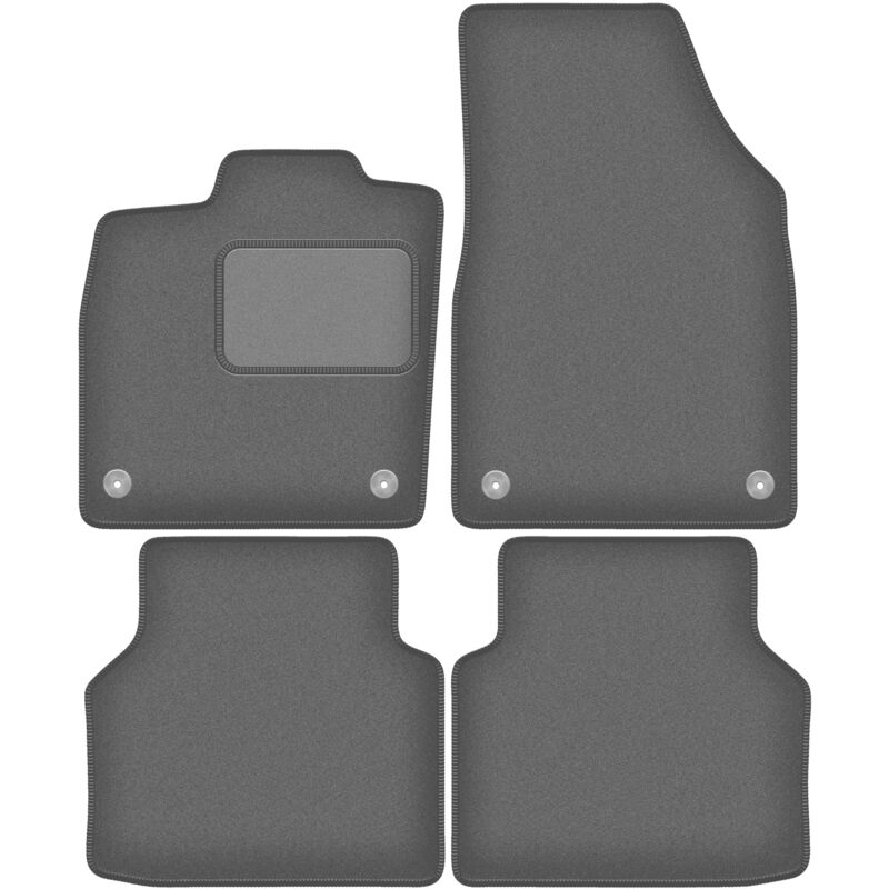 foto del prodotto tappetini auto grafite per audi q4 e tron 2021 2022 