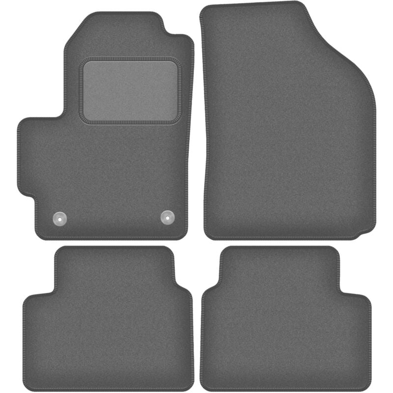 foto del prodotto tappetini auto grafite per chevrolet spark ii m200 hatchback 2005 2009 