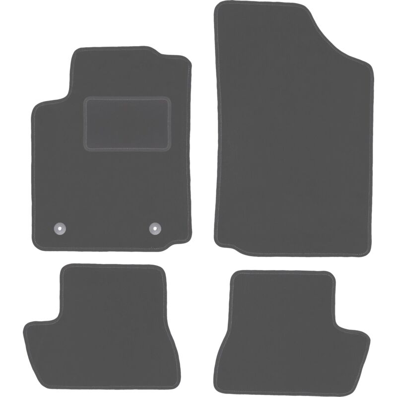 foto del prodotto tappetini auto grafite per citroen c2 hatchback 2003 2009 