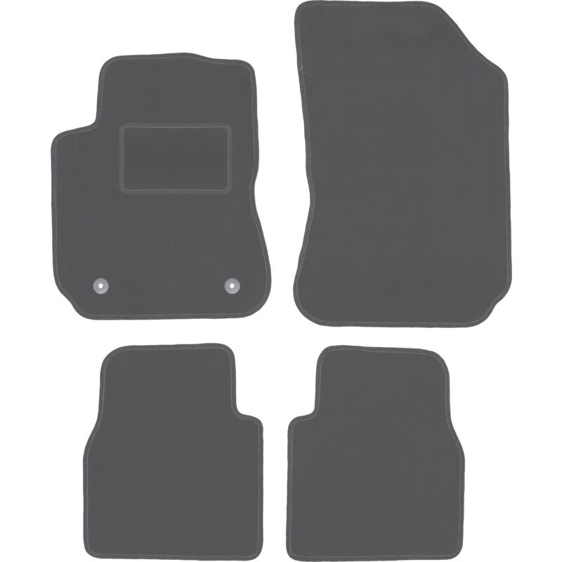 foto del prodotto tappetini auto grafite per citroen c4 cactus crossover 2014 2018 