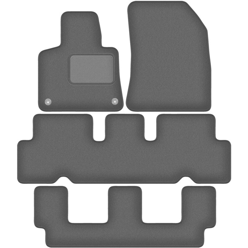 foto del prodotto tappetini auto grafite per citroen c4 grand spacetourer 7 posti 2013 2021 