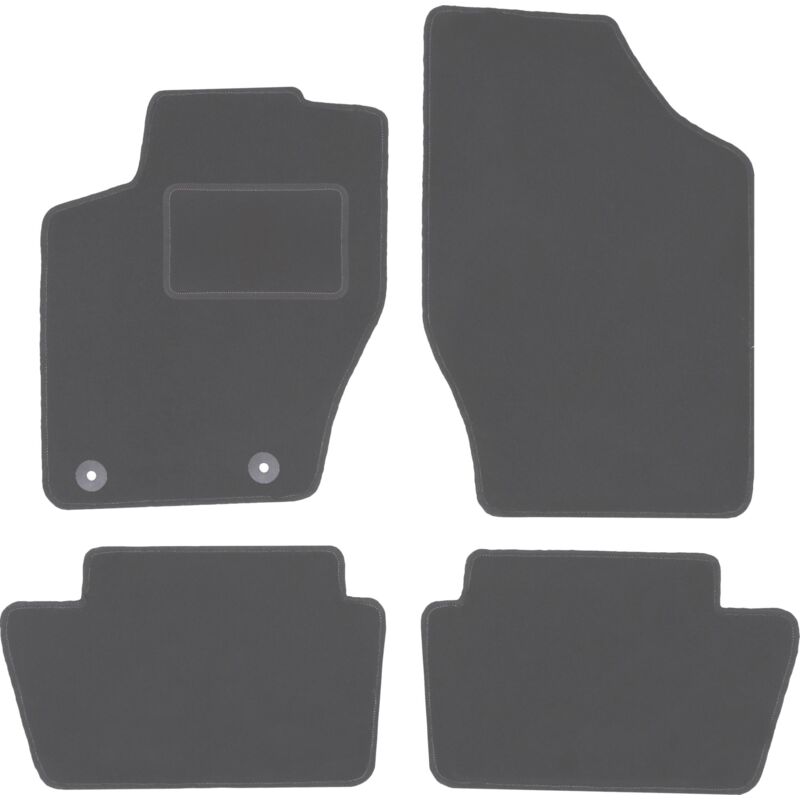 foto del prodotto tappetini auto grafite per citroen c4 ii hatchback, station wagon 2010 2018 