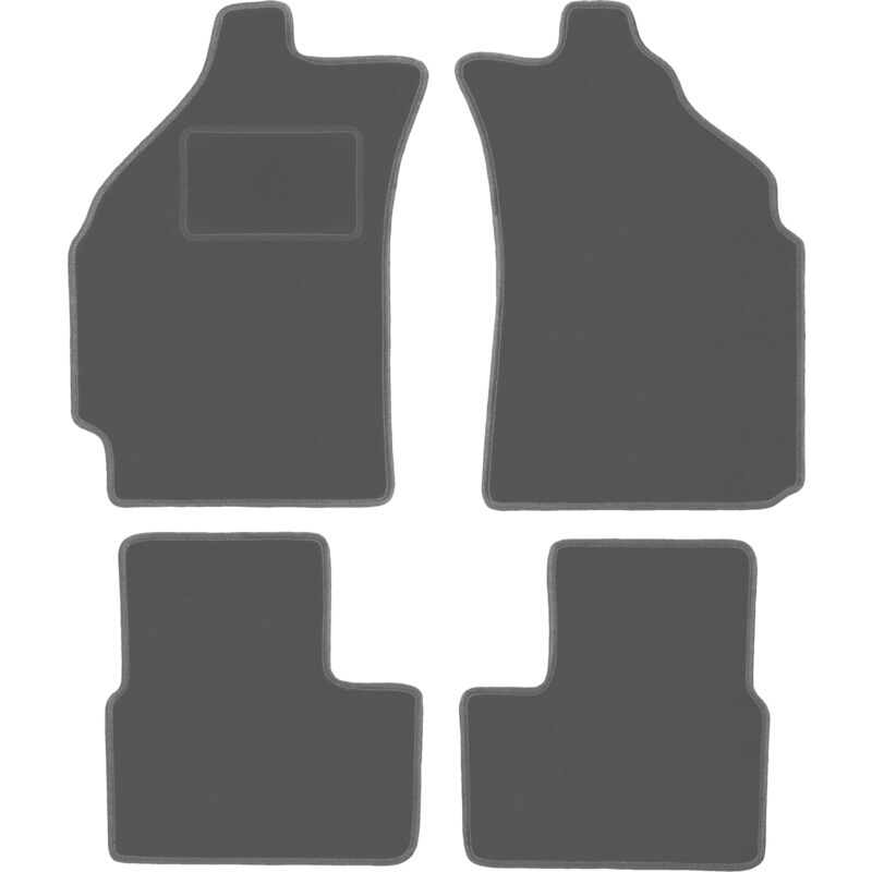 foto del prodotto tappetini auto grafite per daewoo matiz hatchback 1997 2007 