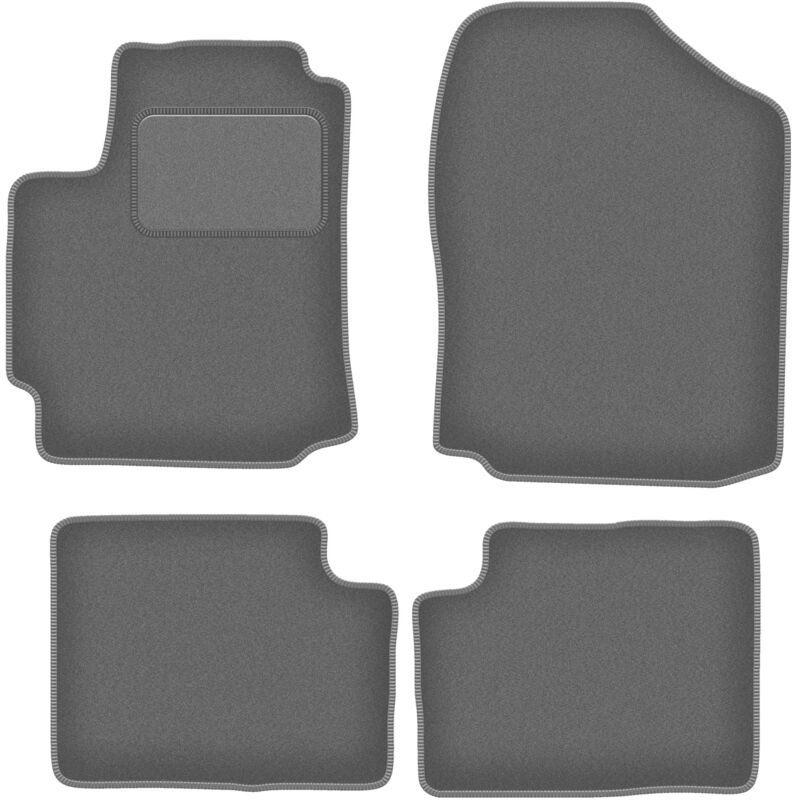 foto del prodotto tappetini auto grafite per daihatsu sirion iii m300 hatchback 2004 2010 