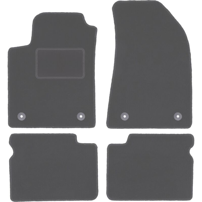 foto del prodotto tappetini auto grafite per fiat bravo ii hatchback 2007 2012 