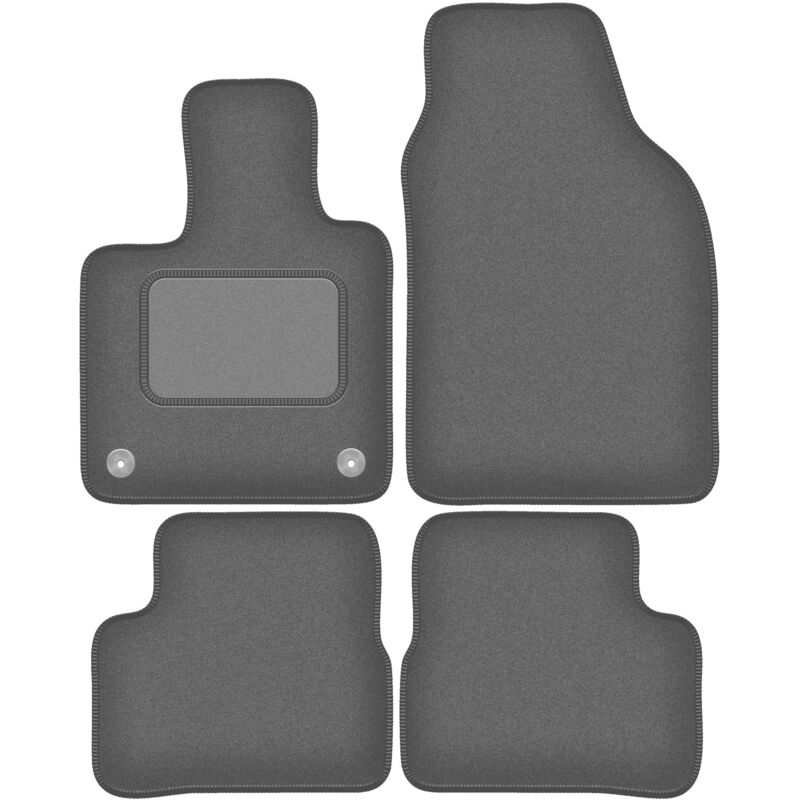 foto del prodotto tappetini auto grafite per fiat e 500 500 electric hatchback 2020 