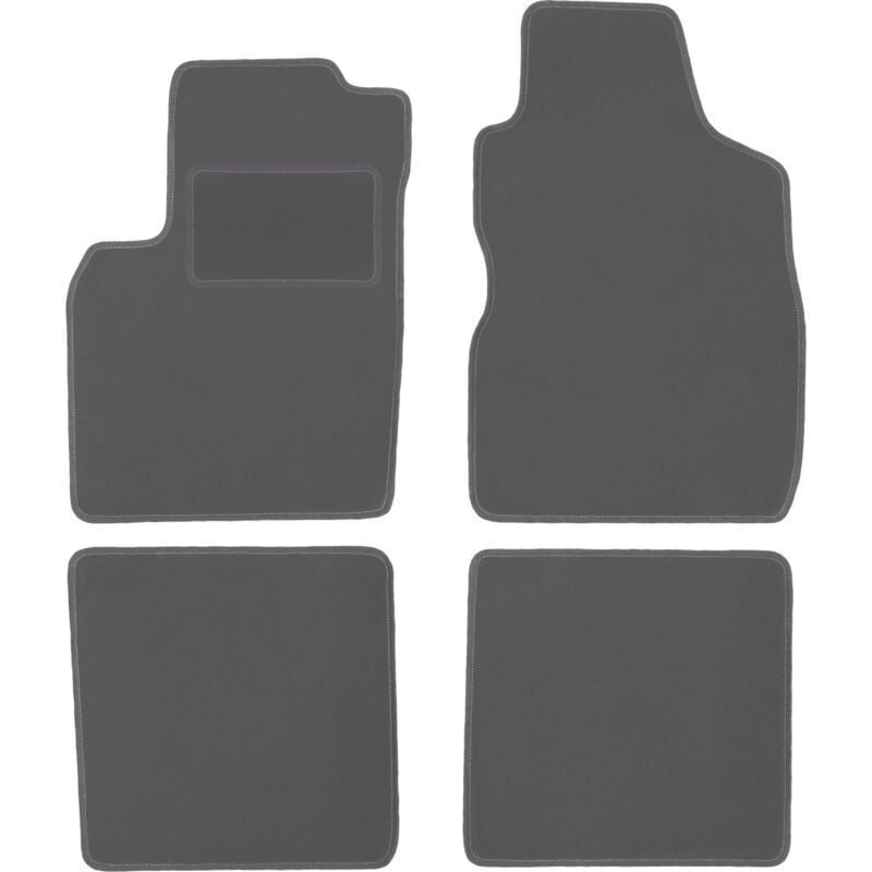 foto del prodotto tappetini auto grafite per fiat panda ii hatchback 2002 2010 