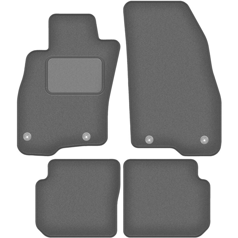 foto del prodotto tappetini auto grafite per fiat punto 12 hatchback 2012 2018 