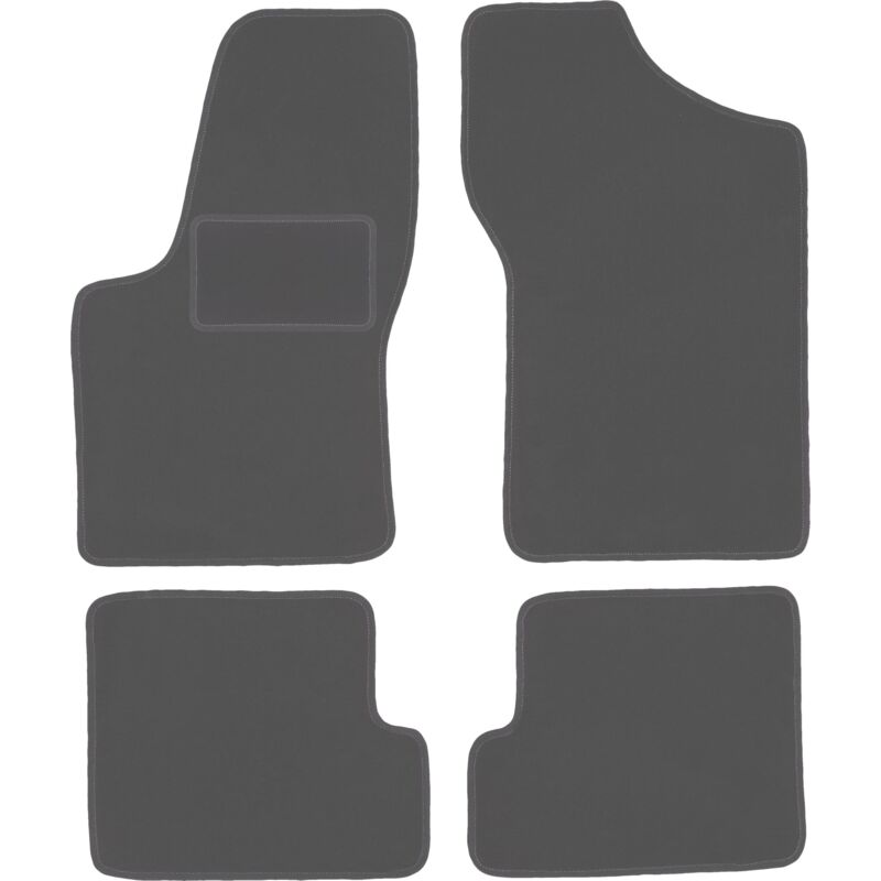 foto del prodotto tappetini auto grafite per fiat seicento hatchback 1998 2010 