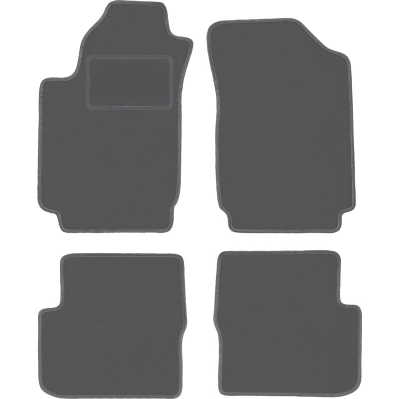 foto del prodotto tappetini auto grafite per fiat stilo hatchback, station wagon 2000 2008 