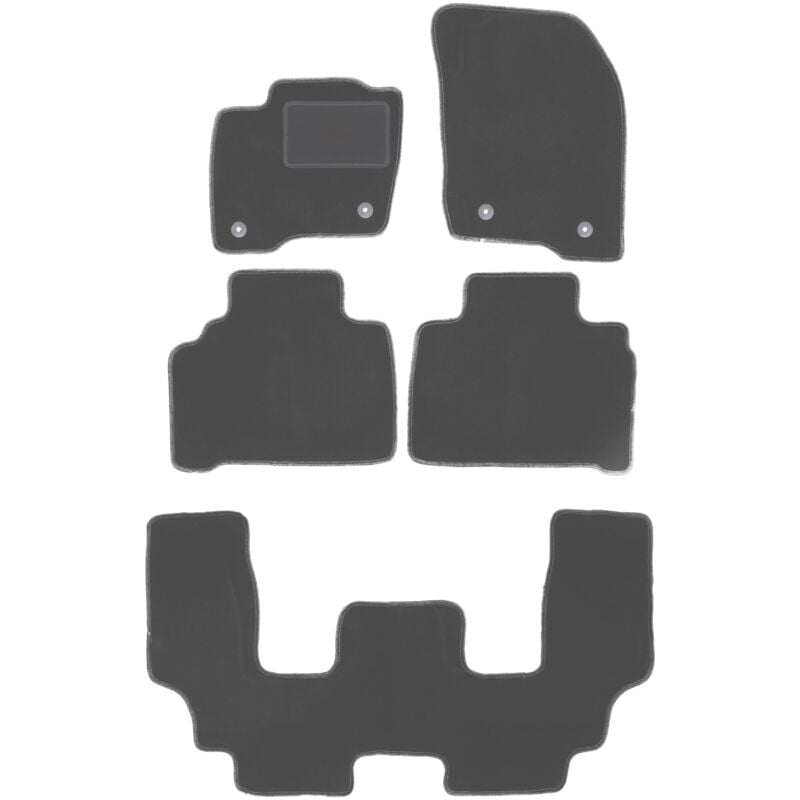foto del prodotto tappetini auto grafite per ford galaxy mk3 minivan 2015 