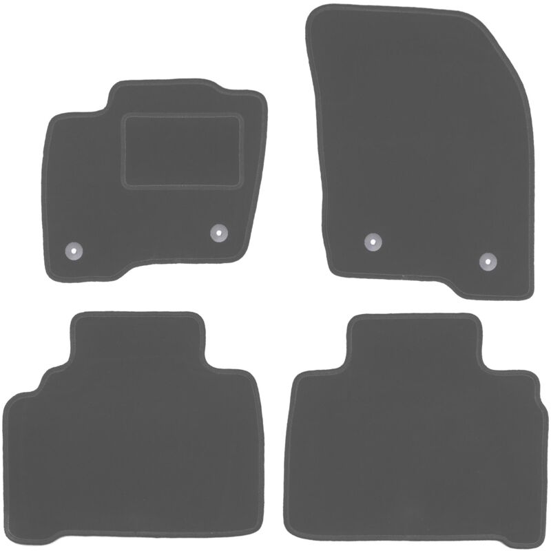 foto del prodotto tappetini auto grafite per ford s max mk2 minivan 2015 