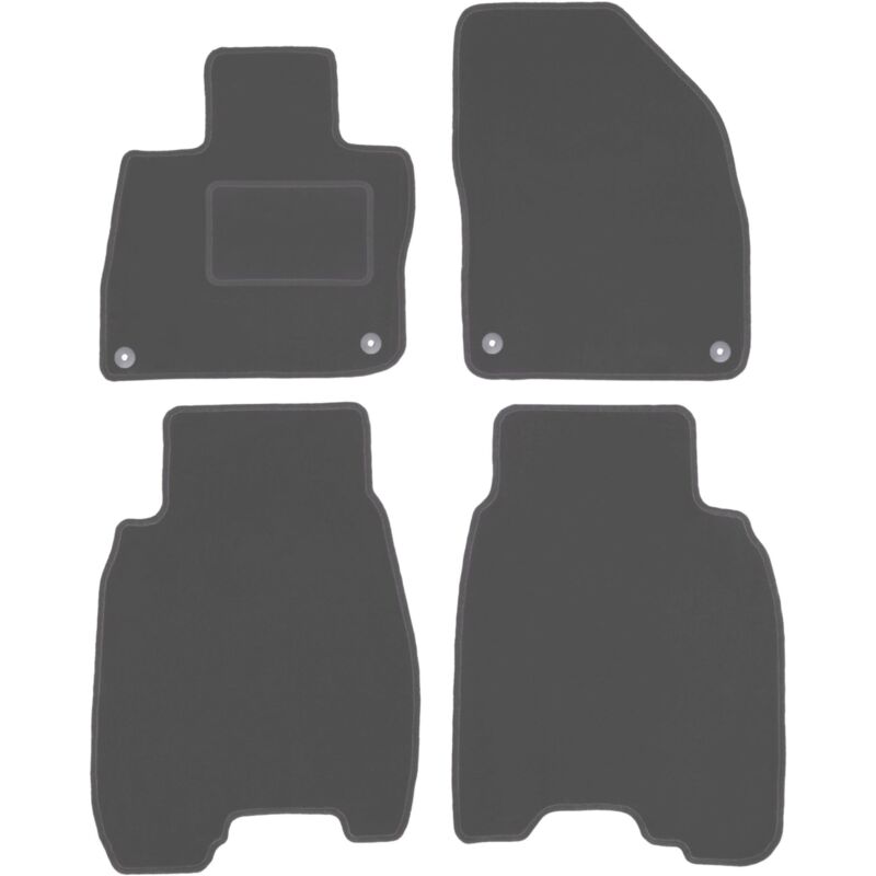 foto del prodotto tappetini auto grafite per honda civic viii ufo hatchback 2006 2012 