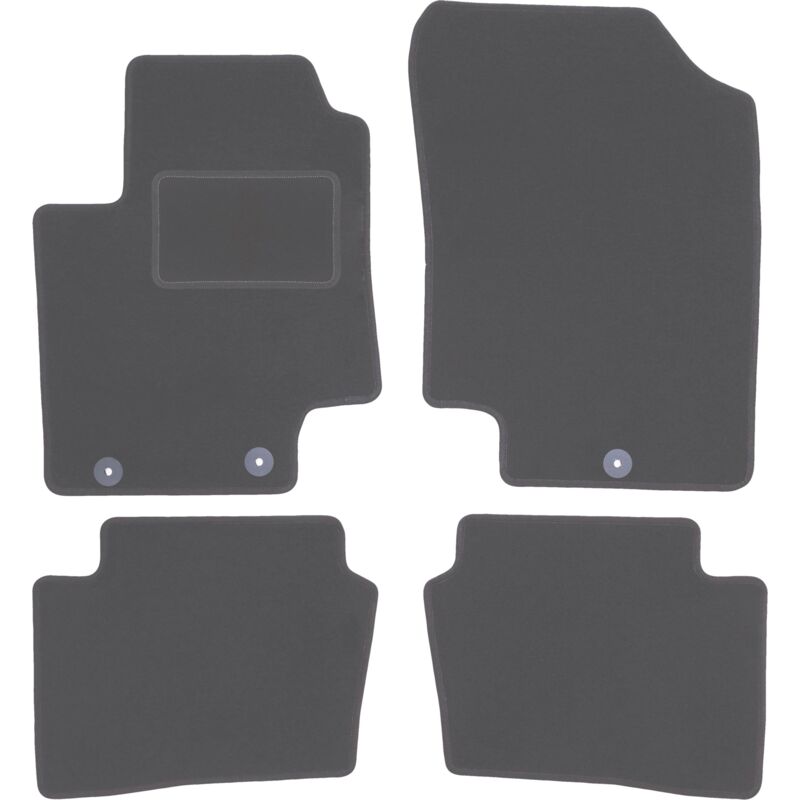 foto del prodotto tappetini auto grafite per hyundai i20 i hatchback 2008 2014 