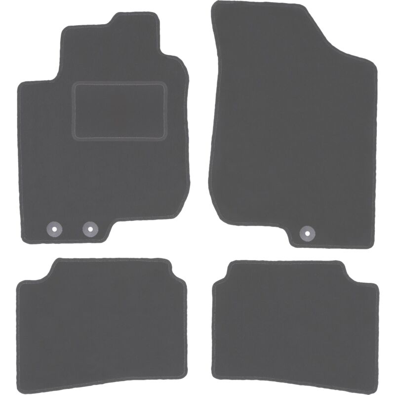 foto del prodotto tappetini auto grafite per hyundai i30 i hatchback, station wagon, cw 2007 2012 